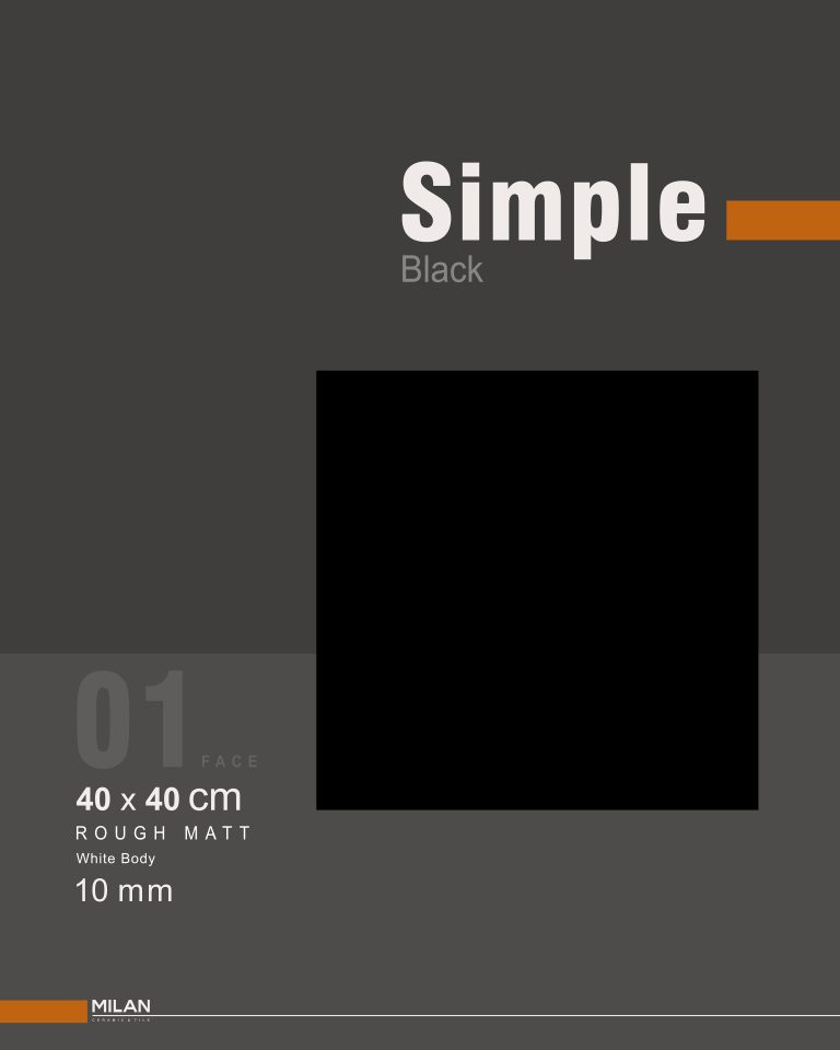 Simple black 10mm