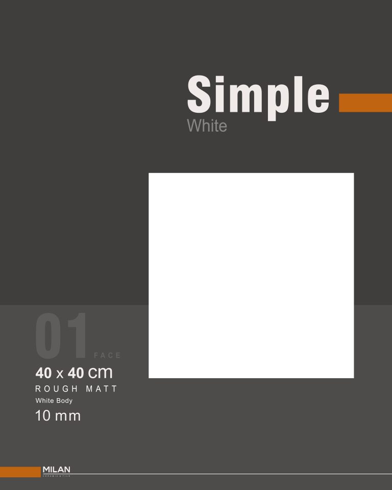 Simple white 10mm