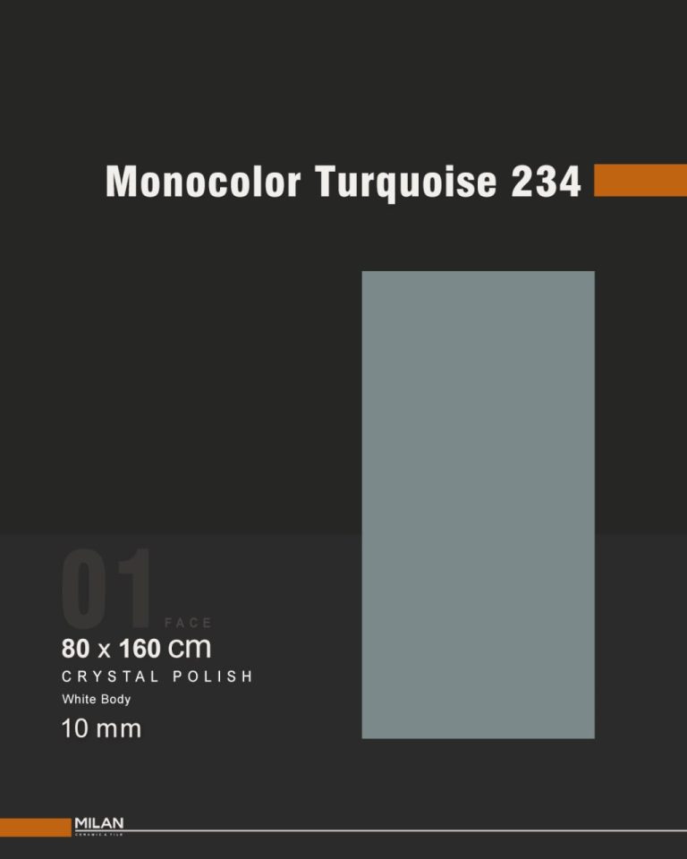 Monocolor Turquoise 234